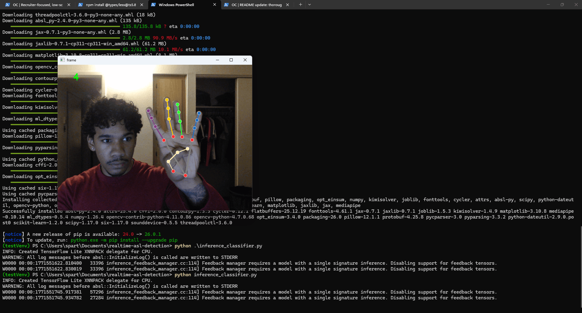 Real-Time ASL Detection